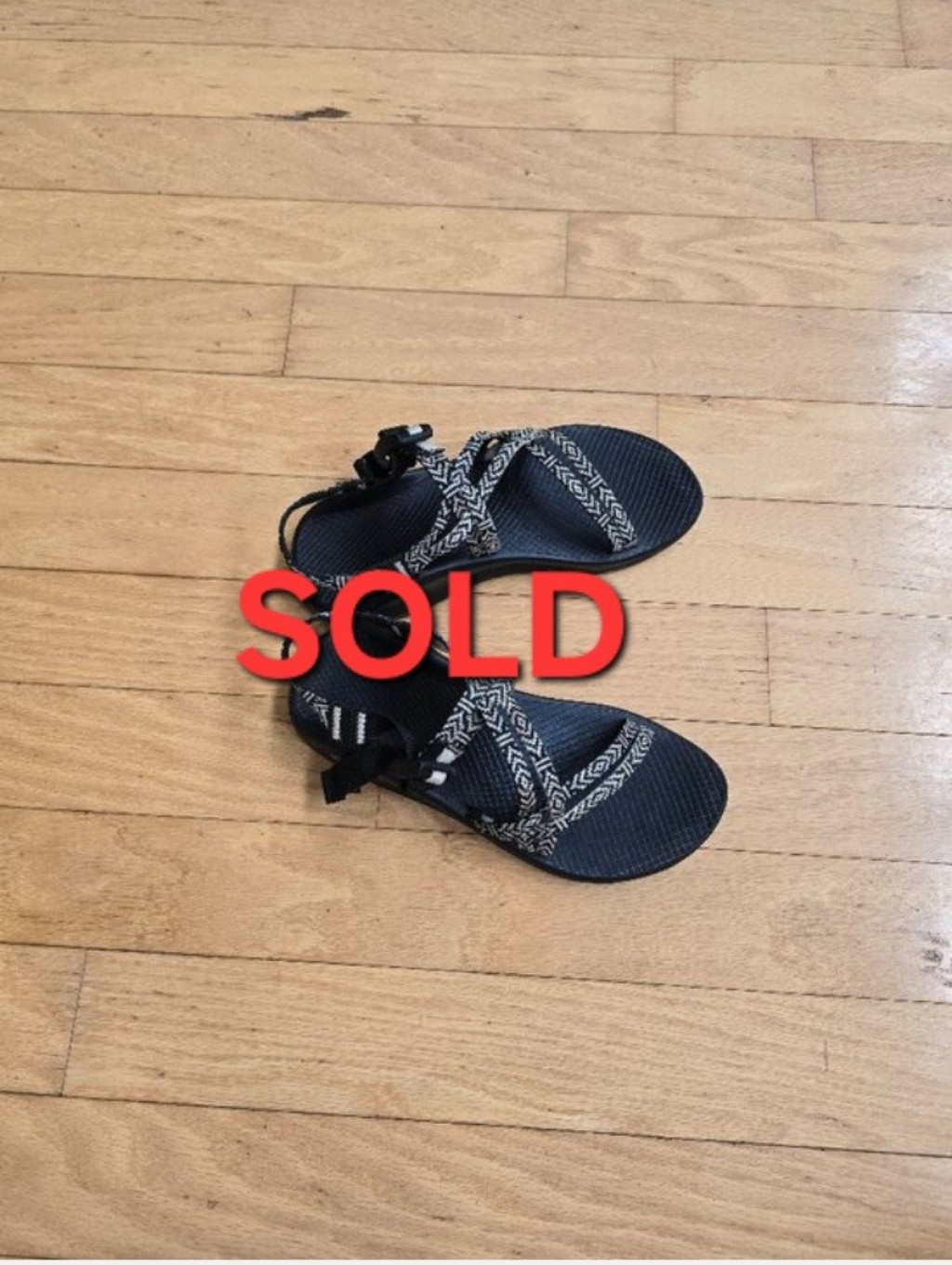 Chaco | Zx1 Classic Black White Sporty Gorpcore Sandals | Wms 9